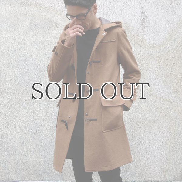 画像4: 610g ウールメルトンロングダッフルコート 【送料無料】 / Audience (4)