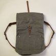 画像8: CANVAS×LEATHER ROLLTOP Rucksack［VS-205P］【MADE IN JAPAN】『日本製』【送料無料】  / vasco (8)