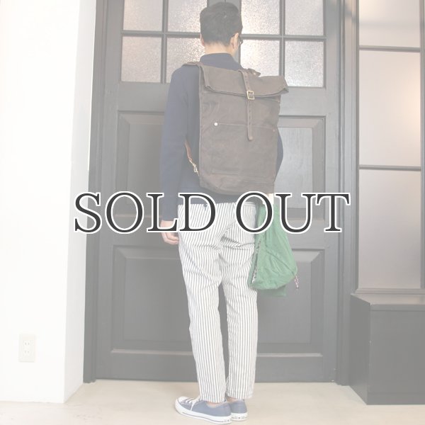 画像5: CANVAS×LEATHER ROLLTOP Rucksack［VS-205P］【MADE IN JAPAN】『日本製』【送料無料】  / vasco (5)