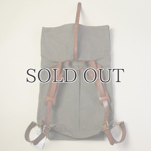 画像9: CANVAS×LEATHER ROLLTOP Rucksack［VS-205P］【MADE IN JAPAN】『日本製』【送料無料】  / vasco (9)