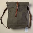 画像6: CANVAS×LEATHER ROLLTOP Rucksack［VS-205P］【MADE IN JAPAN】『日本製』【送料無料】  / vasco (6)