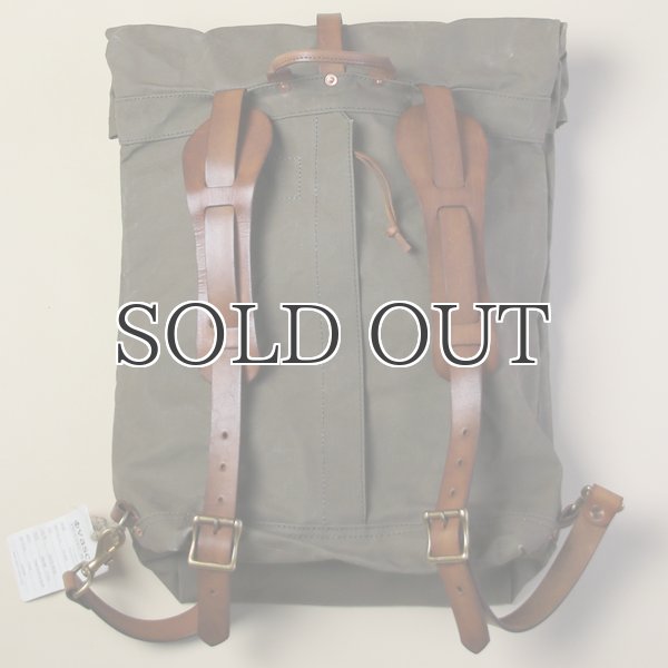 画像7: CANVAS×LEATHER ROLLTOP Rucksack［VS-205P］【MADE IN JAPAN】『日本製』【送料無料】  / vasco (7)