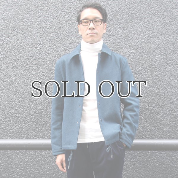 画像6: 840gピュアウールメルトンコーチジャケット【送料無料】 / Audience (6)