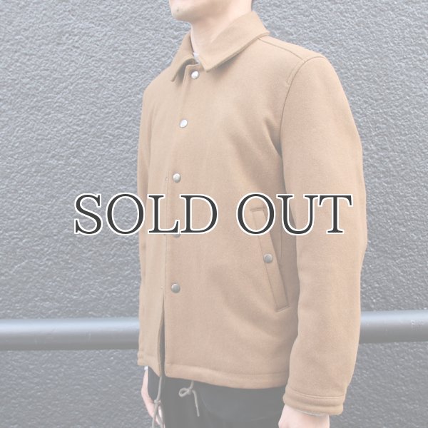 画像9: 840gピュアウールメルトンコーチジャケット【送料無料】 / Audience (9)