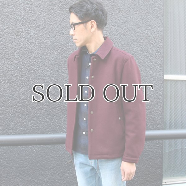 画像7: 840gピュアウールメルトンコーチジャケット【送料無料】 / Audience (7)