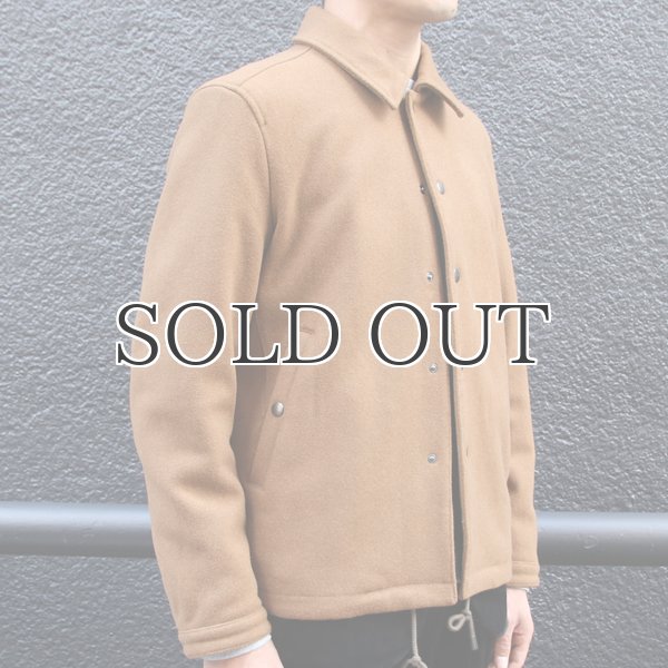 画像12: 840gピュアウールメルトンコーチジャケット【送料無料】 / Audience (12)