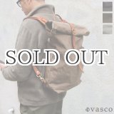 画像: CANVAS×LEATHER ROLLTOP Rucksack［VS-205P］【MADE IN JAPAN】『日本製』【送料無料】  / vasco