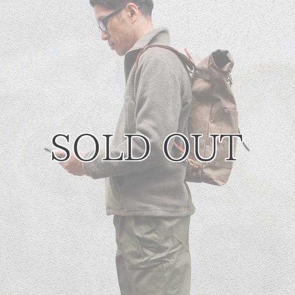 画像4: CANVAS×LEATHER ROLLTOP Rucksack［VS-205P］【MADE IN JAPAN】『日本製』【送料無料】  / vasco (4)