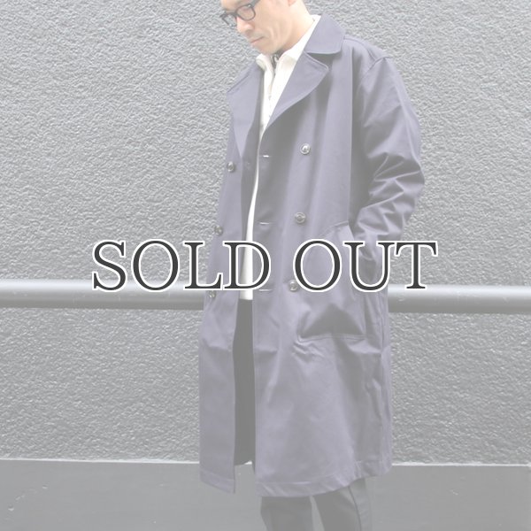 画像4: VENTILE®（ベンタイル）40/2耐水撥水ギャバ ロングトレンチコート『日本製』【送料無料】  / Upscape Audience (4)