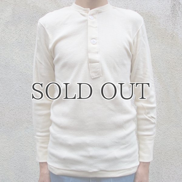 画像6: デッドストック U.S.ARMY ヘンリーネックアンダーウェア 【RE-STOCK】 (6)