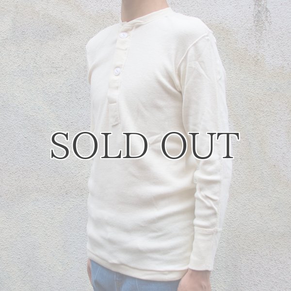 画像7: デッドストック U.S.ARMY ヘンリーネックアンダーウェア 【RE-STOCK】 (7)