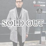 画像: ネップウールツイードキルトスタンドカラーコート【送料無料】 / Audience