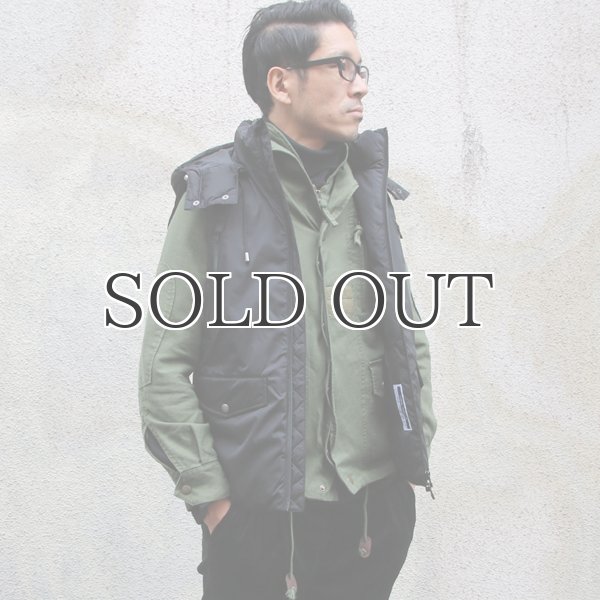 画像10: LIMONTA小松 撥水ナイロン 脱着フードダウンベスト【送料無料】 / Audience (10)