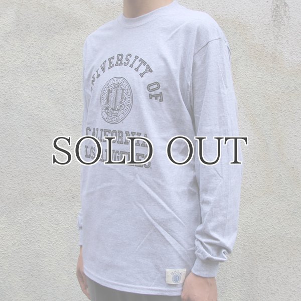 画像11: UCLA"4段カレッジプリント" 6oz米綿丸胴L/S Tee/ Audience (11)