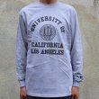 画像6: UCLA"4段カレッジプリント" 6oz米綿丸胴L/S Tee/ Audience (6)