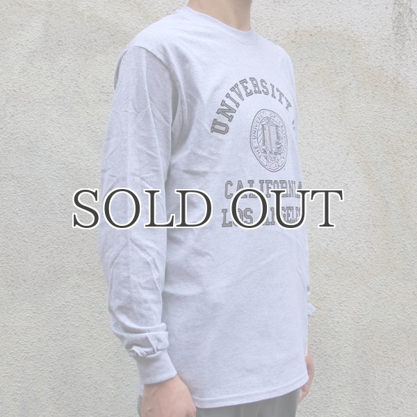 画像14: UCLA"4段カレッジプリント" 6oz米綿丸胴L/S Tee/ Audience (14)
