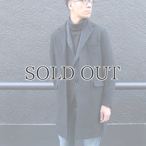 画像3: 610gウールメルトン比翼仕立3Bチェスターコート 【送料無料】 / Audience (3)