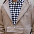 画像14: グロッシーツイル カンガルーポケ付 ハーフZIPパーカー アノラックジャケット【MADE IN JAPAN】『日本製』/ Upscape Audience (14)