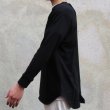 画像7: コーマ天竺BACKカーディガン ロング L/S Tee【MADE IN JAPAN】『日本製』/ Upscape Audience (7)