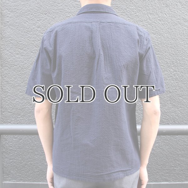 画像8: コットンシアサッカーオープンカラーシャツJKT『日本製』/ Upscape Audience (8)