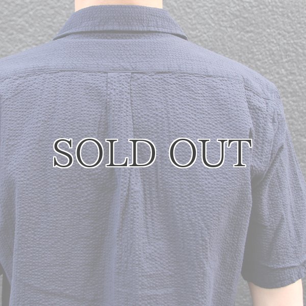 画像11: コットンシアサッカーオープンカラーシャツJKT『日本製』/ Upscape Audience (11)