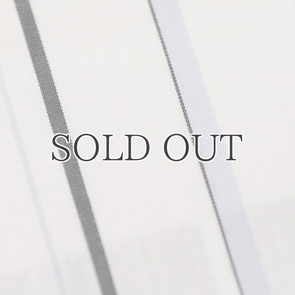 画像12: シルクライク ブロードストライプ オープンカラー ルーズフィットシャツ【MADE IN JAPAN】『日本製』/ Upscape Audience (12)