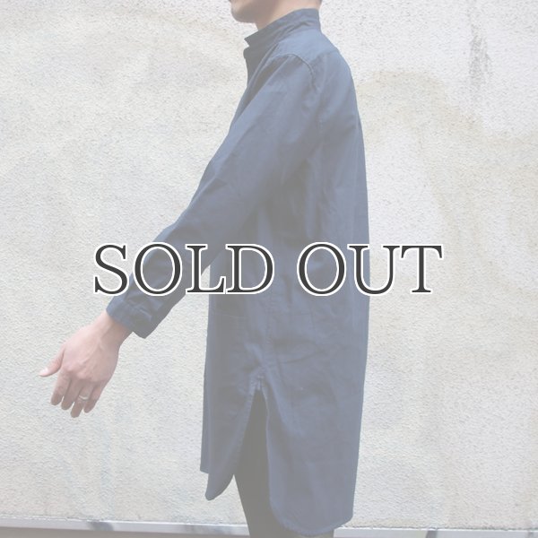 画像8: コットンミニヘリンボーン ポケ付 ローマシャツコート【MADE IN JAPAN】『日本製』/ Upscape Audience (8)