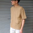 画像10: VORTEX8オンス（MVS天竺）Vガゼット フラップポケ付き ビッグTee【MADE IN JAPAN】『日本製』/ Upscape Audience (10)