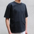 画像15: VORTEX8オンス（MVS天竺）Vガゼット フラップポケ付き ビッグTee【MADE IN JAPAN】『日本製』/ Upscape Audience (15)