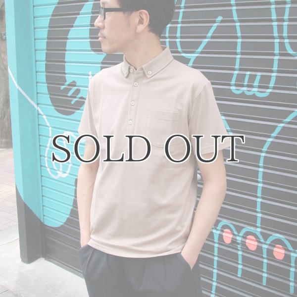画像6: コーマ天竺ポケ付 チビ衿ボタンダウンポロシャツ【MADE IN JAPAN】『日本製』/ Upscape Audience (6)