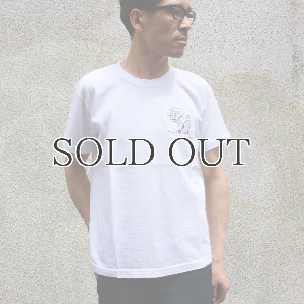 画像3: Old Snoopy "Schulz-Beach" 7.1oz米綿丸胴オールドプリントクルーネックT / Audience (3)