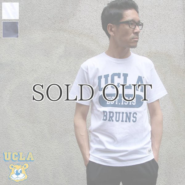 画像1: 6.2oz丸胴UCLA"EST1919"オールドプリントTEE / Audience (1)