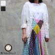 画像1: Vネックバンドカラーテンセル長袖_Shirts[Lady's] 【MADE IN JAPAN】『日本製』/ Upscape Audience (1)