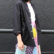 画像4: タイプライターVネックバンドカラー長袖_Shirts【MADE IN JAPAN】『日本製』/ Upscape Audience (4)