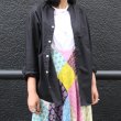 画像2: タイプライターVネックバンドカラー長袖_Shirts【MADE IN JAPAN】『日本製』/ Upscape Audience (2)