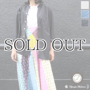 画像: 【RE PRICE / 価格改定】タイプライターVネックバンドカラー長袖_Shirts【MADE IN JAPAN】『日本製』/ Upscape Audience
