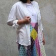 画像5: Vネックバンドカラーテンセル長袖_Shirts[Lady's] 【MADE IN JAPAN】『日本製』/ Upscape Audience (5)