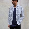 画像10: 【RE PRICE / 価格改定】小花柄リネンワイドスプレッドカラーボタンダウン長袖シャツ 【MADE IN JAPAN】『日本製』/ Upscape Audience (10)