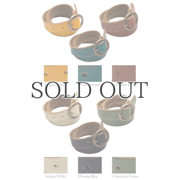 画像7: ペインターバックルレザーベルト / Pieroglyph (7)