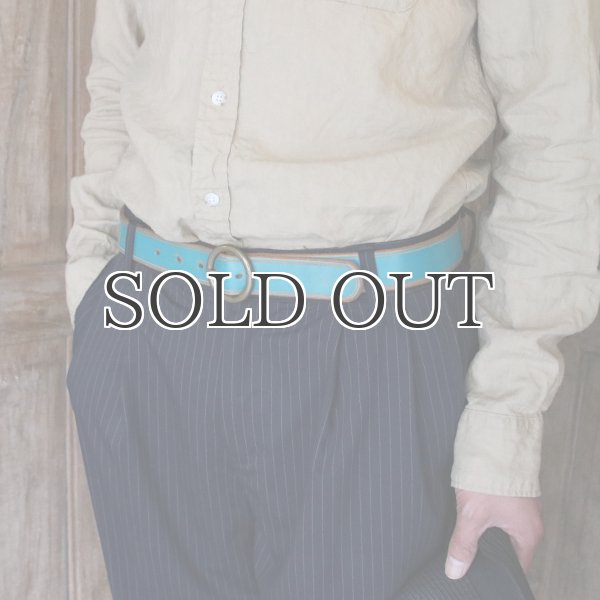 画像5: ペインターバックルレザーベルト / Pieroglyph (5)