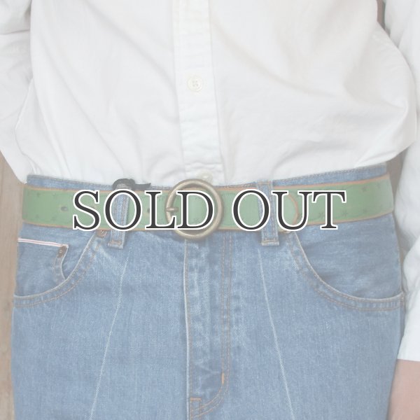 画像2: スタースタンプレザーベルト / Pieroglyph (2)