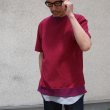 画像5: 【RE PRICE/価格改定】コットンパイル ガゼットスウェットオーバーサイズ サイドスリット S/S Tee【MADE IN JAPAN】『日本製』/ Upscape Audience (5)