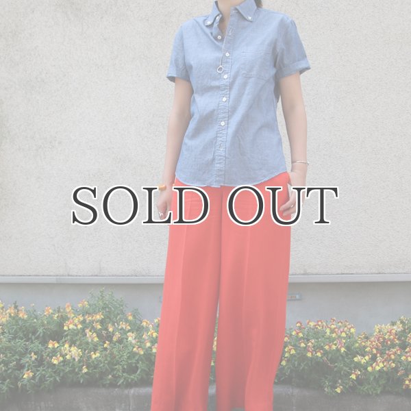 画像6: ワイドスプレッドボタンダウンカラー半袖シャツ [Lady's] 【MADE IN JAPAN】『日本製』/ Upscape Audience (6)