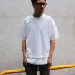 画像6: コットンシアサッカー天竺 レイヤードビッグTee【MADE IN JAPAN】『日本製』/ Upscape Audience (6)