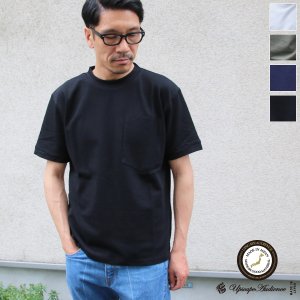 画像: コットンシアサッカー天竺 サイドスリットポケTee【MADE IN JAPAN】『日本製』/ Upscape Audience