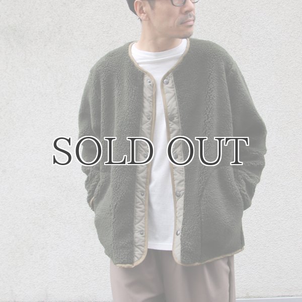 画像16: 【Lanificio Becagli（ベッカリー）】トスカーナボア スナップジャケット【MADE IN JAPAN】『日本製』/ Upscape Audience (16)