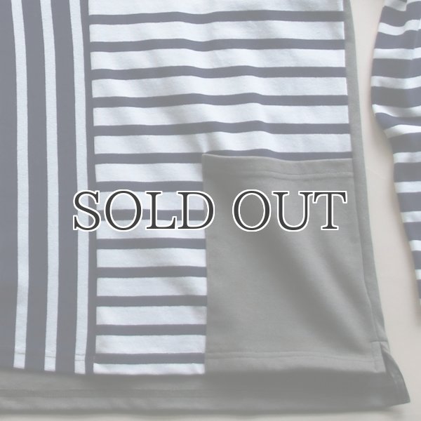 画像9: BSQ天竺 クレイジーボートネック L/S Tee　 【MADE IN JAPAN】『日本製』 / Upscape Audience (9)