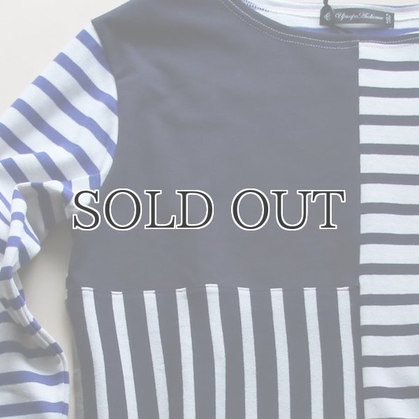 画像8: BSQ天竺 クレイジーボートネック L/S Tee　 【MADE IN JAPAN】『日本製』 / Upscape Audience (8)