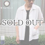 画像: コットンシアサッカーオープンカラーシャツJKT『日本製』/ Upscape Audience