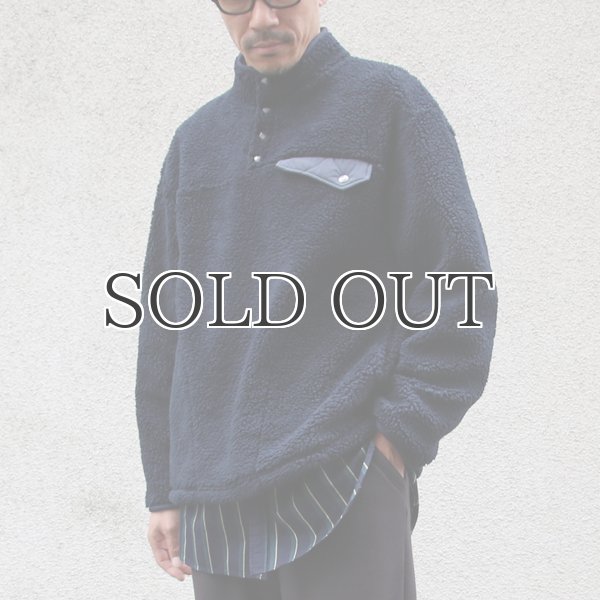 画像12: 【RE PRICE / 価格改定】【Lanificio Becagli（ベッカリー）】トスカーナボア スナップT【MADE IN JAPAN】『日本製』/ Upscape Audience (12)